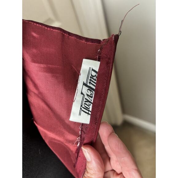 Levkoff Wine Chiffon gown maxi dress Size 2. - Picture 5 of 8